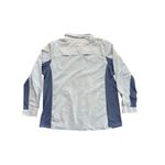 Cabela's  Women's Gray Blue Snap Lightweight UPF Vented XPG Shirt Size 2XL Photo 1