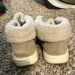 Fleece lined slip on shoes Tan Size 7.5 Photo 2