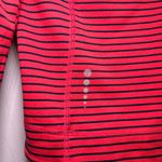 Talbots Pink Striped Half Zip Pullover women's medium casual summer upf 50 beach Photo 4