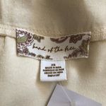 Band Of The Free NWT Cash VNeck Long Sleeve Billowing Sleeves Ivory Top Size XS Photo 7