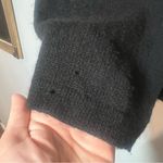 Doncaster  Black Short Sleeve Cashmere Cardigan Sweater Long Duster Size Small Photo 8