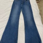 Sneak Peak Frayed Flare Jeans Photo 0