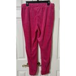 Juicy Couture EUC Juicy Couture Hot pink BARBIE velvet joggers womens -size 2xL Plus Photo 3