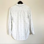 Rails Carter Button Up White Wash Star Shirt XS Photo 4