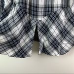 Sam Edelman 3for$30π Plaid High-Low Split Back Button Down Top XS Photo 10