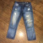 Miss Me  distressed size 26 Relaxed Boyfriend jeans Capri Photo 1