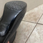 Dansko myra Black Leather Knee High Zipper Heel Boots Womens Size 7.5/8 38 Photo 6