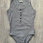 Madewell Stripped Bodysuit Photo 1