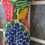 Lilly Pulitzer  Sadie Dress Zinny Floral Smocked Waist Stretch Jersey Size XS Photo 2