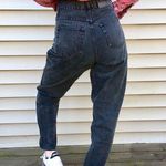 Amazing Vintage Black Washed Mom Jeans Size 27 Photo 1