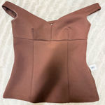 ZARA  Top Brown Photo 0