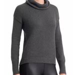Athleta Breckenridge Turtleneck Knit Sweater Pullover Longsleeve Charcoal Gray S Photo 0