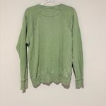 Aerie  take it‎ easy tiger distressed sweatshirt green size small Photo 2
