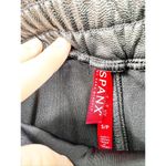 Spanx  Leather-Like Black Faux Leather Pull-On Jogger Pants Size S Photo 2