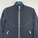 Nike Sphere Pro Black/Blue Zip Front Training Jacket Size Small Photo 1