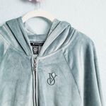 Victoria's Secret  On Point Seafoam Green Velvour Full Zip Jacket Photo 2