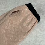 Loft Ann Taylor  pale pink jacquard textured women's mini skirt Photo 2