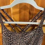 Kira Grace Criss Cross Straps Sports Bra/Yoga Top/Workout/Athletic/Athleisure M Brown Size M Photo 1