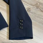 Banana Republic Classic fit Italian Wool Blend Blazer Black Womens size 2 NWT Photo 9