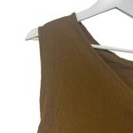 Pretty Little Thing  one shoulder dress size 22 brown rouged Photo 1