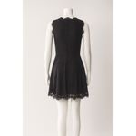 Joie  Nikolina Black Lace Sleeveless Mini Dress XS – V-Neck A-Line Cocktail Party Photo 1