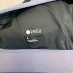 Zella Studio Lite Sports Bra Gray Bluish Sz Large Photo 5