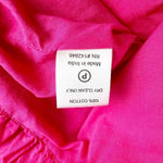 Rhode Marni Bright Pink Bubble Hem Mini Dress Small Pink Photo 8