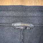 BCBGMAXAZRIA Vintage Y2K Black Rhinestone Bedazzled Track Pants - Small Photo 3