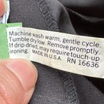 Gilberti Black & White Bubble Vintage 1980’s MIDI Dress Bow & Drop Waist Sz 10 Photo 14