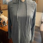 SO  Blue Knit Hoodie Photo 0