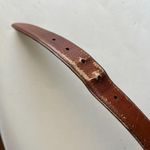 Allen Edmonds Soft Tan Distressed Calfskin USA Made Belt Photo 3