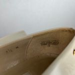 Etienne Aigner  Vintage Taylor Classic Cream Leather Pointed Block Heel Size 7.5 Photo 5
