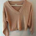 Garage  Women's V-Neck Sweater - peach xs Photo 1