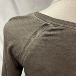 Dantelle  Oil Dye Ruffle Hem Tunic Top Grey Womens small Drop Waist‎ Boho Grunge Photo 7