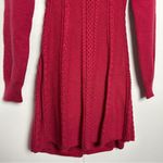 Free People Small World Mini Sweater Dress in Rosemont NWOT Photo 6