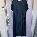 Elegant Black Midi Dress Size 18 Photo 4