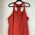 Girlfriend Collective  Paloma Dress Burnt Orange Active Wear Mini Dress 6X Photo 3
