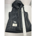 Columbia Womans  Hooded Vest XS Black Full Zip Pockets Photo 5
