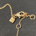 Nine West 9W Gold-tone Round Disc Pavé Hand Chain Bracelet Photo 6