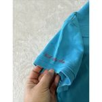 U.S. Polo Assn. Polo Shirt Womens Size Medium M Short Sleeve 100% Cotton Blue Photo 3