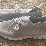SheIn Used- Light Grey Mesh Knit Sneaker Photo 12