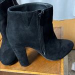 Torrid Black Faux Suede Pointed Toe Block Heel Bootie Size 9W Photo 5
