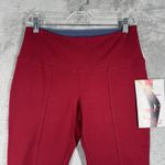Women with Control Leggings Slimming Shaping Contouring Cropped Red Small Petite Size undefined Photo 3