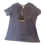 Love this life Women's Blue‎ Guitar Graphic Tee size M Photo 0