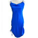 Paper Heart #74 Cinch Side Dress in Royal Blue Photo 2