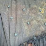 Johnny Was $390 NWT  Mesh Embroidered Layered Ruffles Floral Mini Dress Size S Photo 6