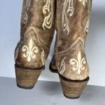 Corral  Made Mexico Boots ( Size 7 M ) Embroidery Cowgirl Photo 4