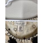 Rachel Zoe Embroidered Tassel Peasant Top Sz M Western Rodeo Boho Cowgirl Photo 4