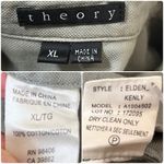 Theory Vintage Green Elden Kenly Cotton Button Up Blouse Utilitarian Size XL Photo 10