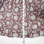 DOI Sahana Gown Maxi Dress Brown Floral Print Size M Photo 12